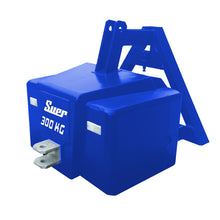 SBD300K Reinf.ced concrete weight, municipal triangle, blue