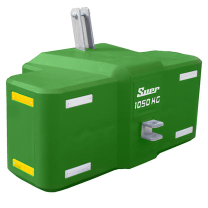 SM1050 Heavy concrete weight, Cat. II, green