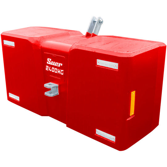 SM2400 Heavy concrete weight, Cat. II, red
