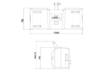 SM2400 Heavy concrete weight cat. II, black