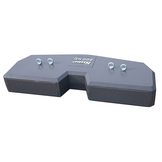 SBBP300 Reinf.ced concrete weight - Plus, Cat. II, grey