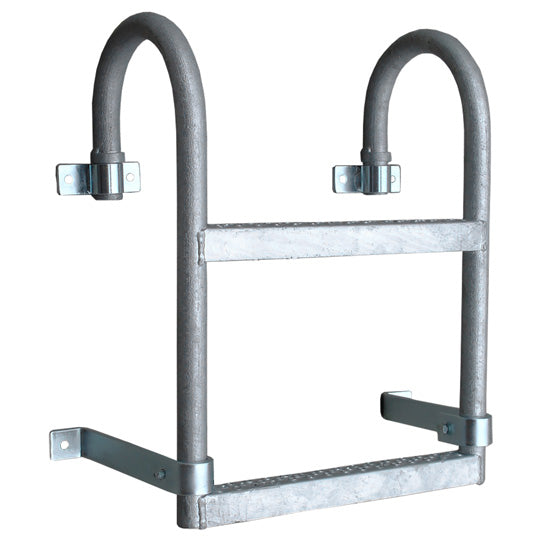 Access ladder with 2 rungs, height 480 mm