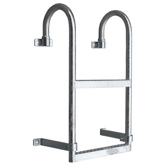 Access ladder with 2 rungs, height 680 mm