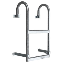 Access ladder with 2 rungs, height 680 mm