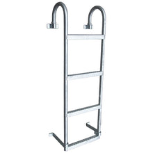 Access ladder with 4 rungs, height 1080 mm