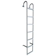 Stege med 7 stegpinnar, höjd 1980 mm