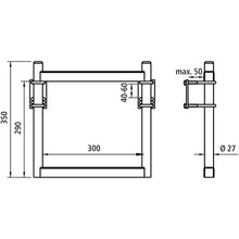 Drawbar access size 2 galvanized