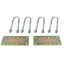 Fastening set for drawbar step size 1