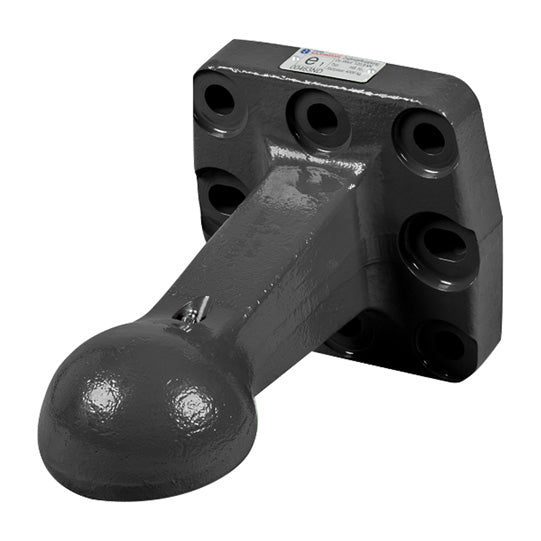 HS107 Flanged towing eye K 80 slotted hole 4t