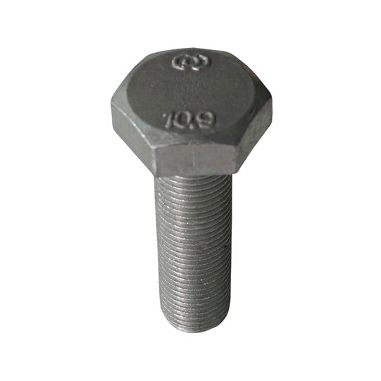 Sexkantsskruv med fingänga, förzinkad, M 10x1x35, 10.9