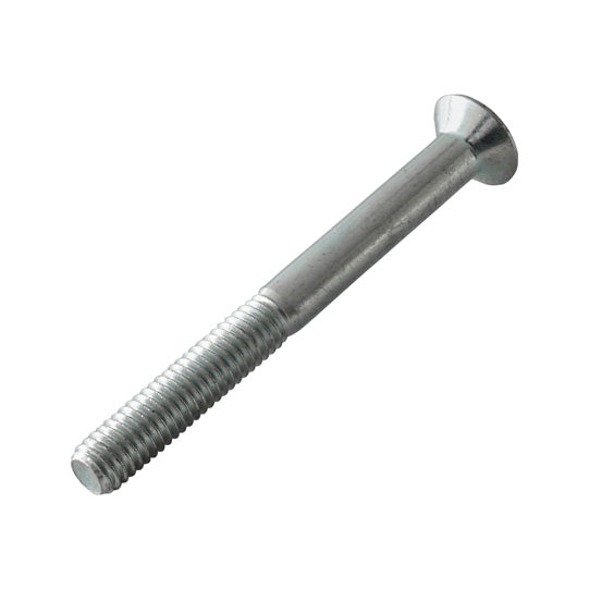 Försänkt skruv, insex, förzinkad, M6 × 60 - 8,8, I