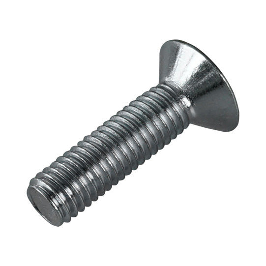 Försänkt skruv, insex, förzinkad, M8 × 30 - 8,8, I