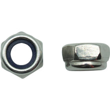 Hexagon nut M8 w/ clamping part, low, SS A2, DIN985