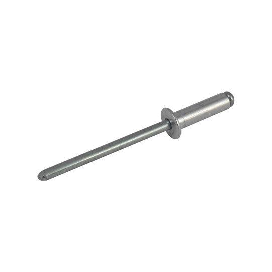 Öppen blindnit med platt huvud, aluminium, 5,0 x 40,0