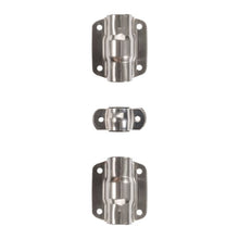 Tube clamps kit (2 x 100 + 1 x 35) st. steel