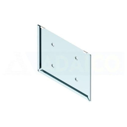Plate support 400x300 E=0,6 SS with security latch