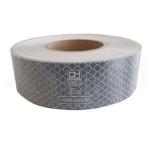 Reflect. tape ECE R104 Class CAIS090 White 50Mx50MM