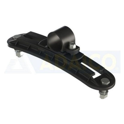 Mudguard support clamp Ø42 plastic black adjustable