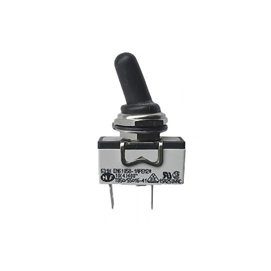 P-Light Toggle switch, On-Off, 1-pin, Rubber cap