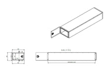 Tool box 600x400x2450 ALU/SS