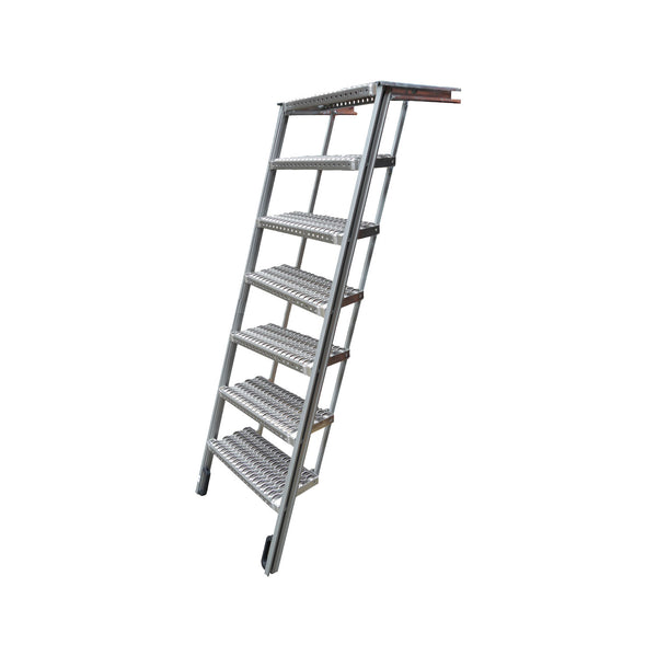 Trappor, Ramper, Fällsteg, Stegar, Uppgångar, Spaltgaller